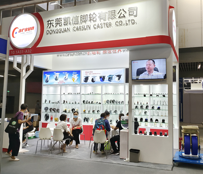 2022中国(广州)国际物流装备与技术展览会圆满收官带您感受凯信脚轮展会现场